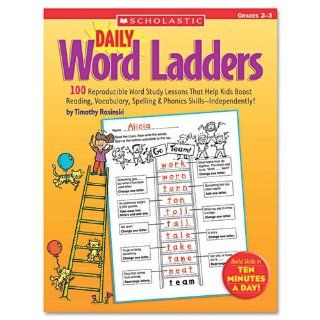 Daily Word Ladders, Grades 2 3, 112 Pages, Sold as 1 Each 