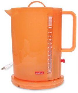 Bodum 5500 586USA Ibis Cordless Electric Water Kettle, Orange Kitchen & Dining