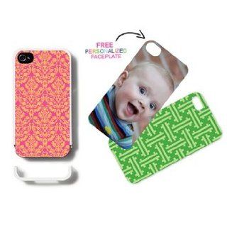 Interchangeable iPhone 4 Case Rume Faceplates Pink Cell Phones & Accessories