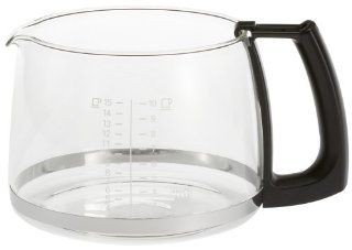 Krups 586 42 10 Cup Glass Carafe with lid, Black Kitchen & Dining
