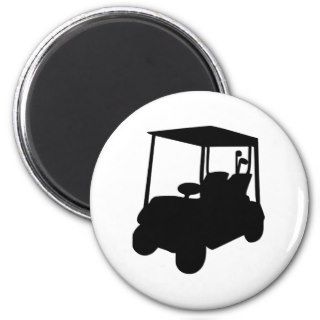 Golf Cart Fridge Magnet