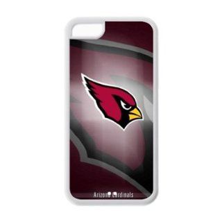 iPhone 5C Case   NFL Arizona Cardinals Rubber (TPU) Cases Accessories for Apple iPhone 5C (Cheap IPhone 5) Cell Phones & Accessories