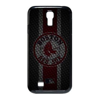Custom Boston Red Sox Cover Case for Samsung Galaxy S4 I9500 S4 608 Cell Phones & Accessories