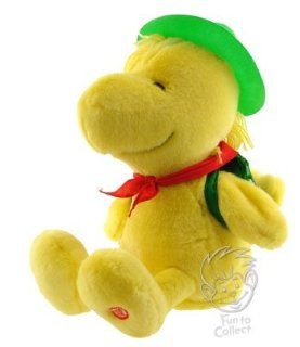 Peanuts Happy Camper Woodstock Animated Musical Plush Toys & Games