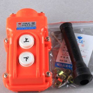 Control Station Push Button Switch for Hoist and Crane Pendant Up  Down Cob 61 Electrical Outlet Switches