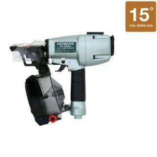 Hitachi 2 1/2 in. Siding Coil Nailer with Safety Glasses and 3 Hex Bar Wrenches NV65AH