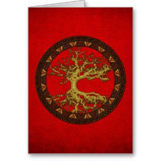 Ancient Tree of Life Card