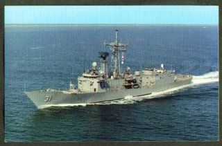 USS Stark Missile Frigate FFG 31 postcard Entertainment Collectibles