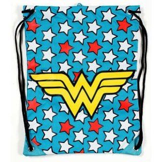 DC Comics WONDER WOMAN Cinch Bag, Back Sack, Book Bag 