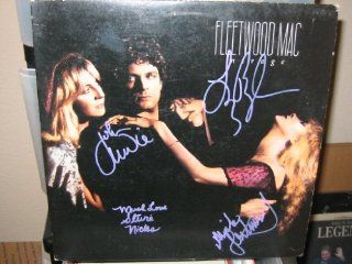 * FLEETWOOD MAC * signed "Mirage" album cover   Nicks, McVie, Buckingham, Fleetwood / UACC RD # 212 Fleetwood Mac Entertainment Collectibles
