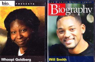 Will Smith Biography , Whoopi Goldberg Biography  2 Pack Collection Movies & TV