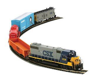 Athearn HO Scale Train Set Iron Horse Express CSX Toys & Games