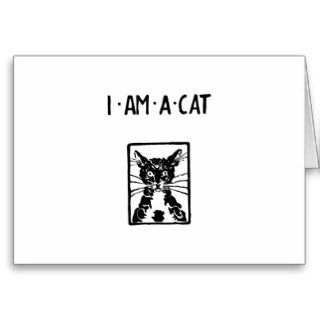 Black Cat Gifts Greeting Cards
