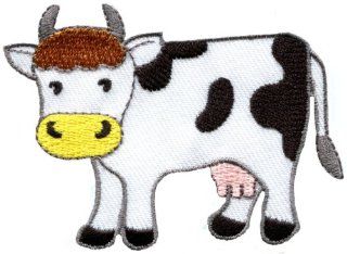 Cow Bovine Moo Livestock Bull Ox Oxen Farm Animal Applique Iron on Patch S 597 Handmade Design From Thailand Patio, Lawn & Garden