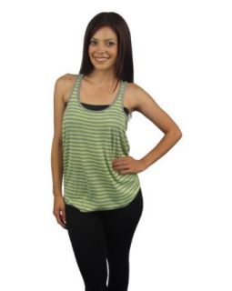 599fashion Women's Striped Loose Fit Tank with Lace Back Tank Top And Cami Shirts