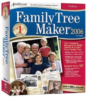 Family Tree Maker 2006 Deluxe Software