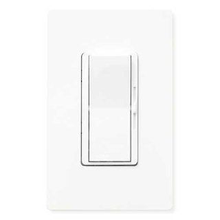 Lutron DV 603PH WH Diva Inc 600W 3Wy Wh Clm White   Wall Dimmer Switches  