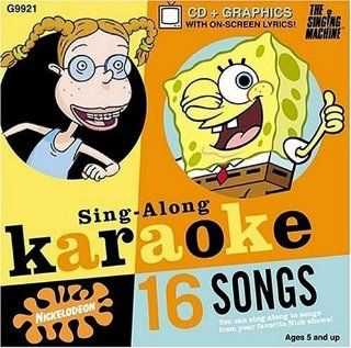 Nickelodeon Sing Along Karaoke Music
