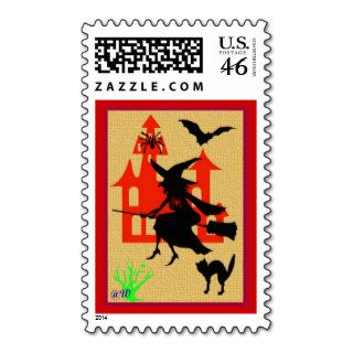 HEXELAND   Country Witch Stamps