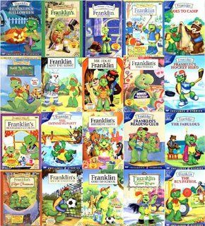 Franklin (20 Pack) Mr. Fix It Franklin/Franklin and the Green Knight The Movie/Franklin and The Robot/Franklin and The Swimming Party/Franklin Goes to Camp/Franklin Goes To School/Franklin In The Dark/Franklin Plays Hockey/Franklin The Bus Patrol/Franklin 