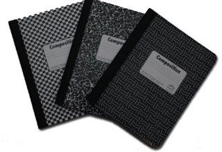 Norcom Composition Notebook, 100 Sheets, Wide Ruled, 9 3/4 X 7 1/2 COLORS VARY  Norcom Composition Book Wide Ruled 