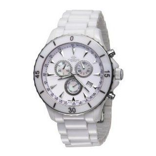Oniss #ON621 M7 Men's White Ceramic Sports Chronograph Watch Watches