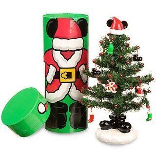 Miniature Santa Mickey Mouse Christmas Tree with Mailer   Christmas Ball Ornaments