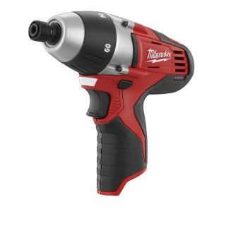 Bare Tool Milwaukee 2455 20 M12 12 Volt Cordless No Hub Coupling Driver (Tool Only, No Battery)   Power Pistol Grip Drills  