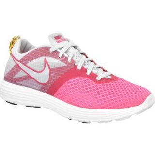 Nike Women's lunarMTRL + Running Shoe, 522346 606, Pink Flash/Pure Platinum/Voltage Cherry Womens Lunarglide Shoes