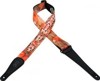 Levy's Leathers Guitar Strap, MPCL2 002, 2" polyester guitar strap sublimation printed with popular country song lyric design   YOUR CHEATIN' HEART, Hank Williams, Sr. Musical Instruments