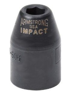 Armstrong 46 624 3/8 Inch Drive 6 Point Impact Socket, 24 mm    