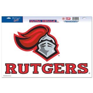 Rutgers Scarlet Knights Official NCAA 11"x17" Car Window Cling Decal by Wincraft  Sports Fan Decals  Sports & Outdoors