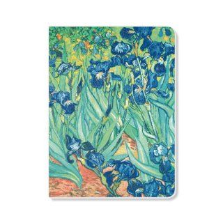ECOeverywhere Irises in the Garden Journal, 160 Pages, 7.625 x 5.625 Inches, Multicolored (jr12756)  Hardcover Executive Notebooks 