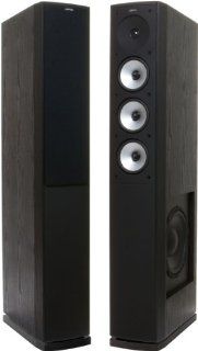 Jamo S628 Floorstanding Speaker W/10" Side Woofer for Home Theater or Audio (Pair in Black) Electronics