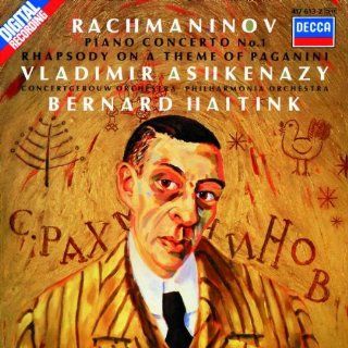 Rachmaninov Piano Concerto No. 1 Rhapsody on a Theme of Paganini Music