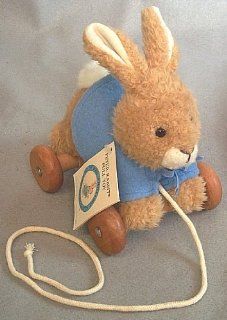 Beatrix Potter Eden Peter Rabbit Plush Pull Toy Toys & Games