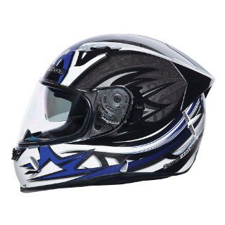 SEVEN ZERO SEVEN Vendetta 3 Destroyer Full Face Motorcycle Helmet   SM, Black Automotive