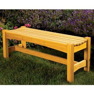 Garden Bench able Woodworking Plan Editors of WOOD Magazine Books