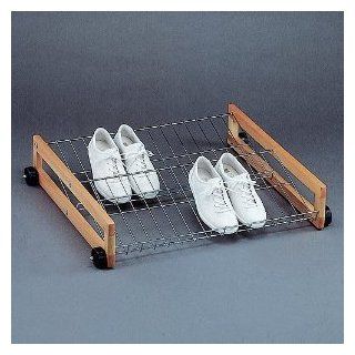 Neu Home Rolling Under The Bed Shoe Organizer Rack   Storage And Organization Products