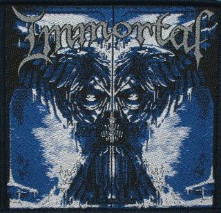 Immortal All Shall Fall Black Metal Music Band Woven Applique Patch 