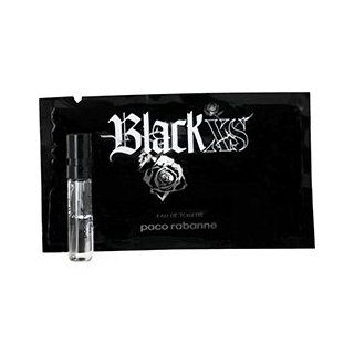 BLACK XS by Paco Rabanne EDT VIAL ON CARD MINI (Package Of 3)  Colognes  Beauty