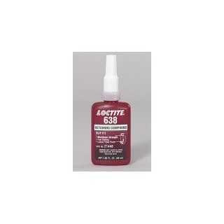 Loctite 638 High Strength Retaining Compound, 10 mL Bottle, Green
