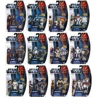 Star Wars Clone Wars 2012 Action Figures Wave 2 Toys & Games