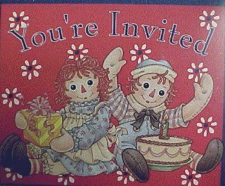 Raggedy Ann & Andy Invitations (8) **Only 2 packages available** Toys & Games