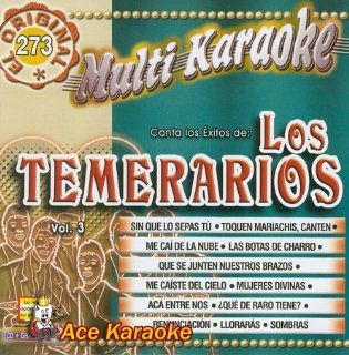 MultiKaraoke OKE 0273 Canto Los Exitos de Los Temerarios CDG Music