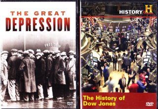 The History Channel  The Great Depression , the History of the Dow Jones  American Financial 2 Pack Movies & TV