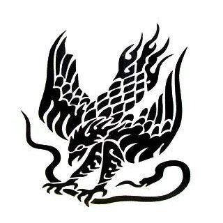 BT0013 Falcon Hawk Eagle Waterproof, Temporary Tattoo, Easy to Wash Off Tattoo  Body Paint Makeup  Beauty