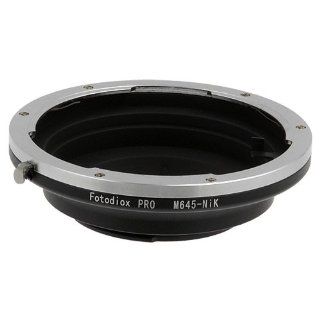 Fotodiox Pro Lens Mount Adapter, Mamiya 645 Lens to Nikon Camera, for Nikon D7100, D7000, D5200, D5100, D3100, D300, D300S, D200, D100, D50, D60, D70, D80, D90, D40, D40x, N70s, D80, D800, D800e, D4, D3, D2, D1  Camera & Photo