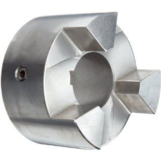 Martin ML150SS 1 5/8 Universal Series Jaw Coupling, Stainless Steel, Inch, 1.625" Bore A, 1.625" Bore B, 3.75" OD, 1.75" Length, 3591 in lbs Nominal Torque Roller Chain Couplings