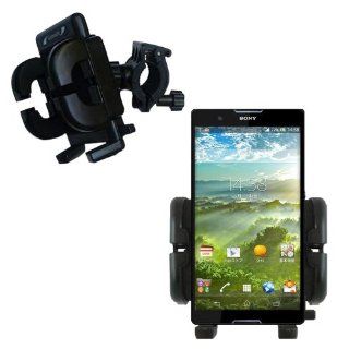 Sony Xperia Z1 compatible Bicycle Handlebar Cradle Mount   Holder for Bike with Lifetime Warranty Electronics